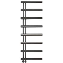 THERMO ACC13850-411 50 X 138 Black Brushed PVD Θερμαντική Πετσετοκρεμάστρα