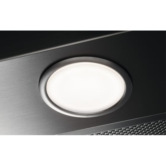 AEG DBE5660HB 59.8cm Inox Απορροφητήρας Καμινάδα Τζάκι image 3