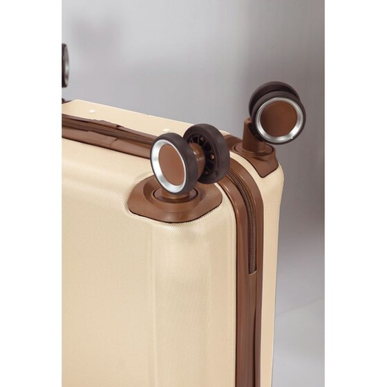 Βαλίτσα&nbsp;Μεγάλη&nbsp;Benzi&nbsp;Μπεζ 75cm image 5