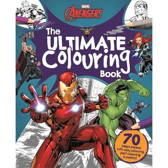 Marvel Avengers: The Ultimate Colouring Book image 0