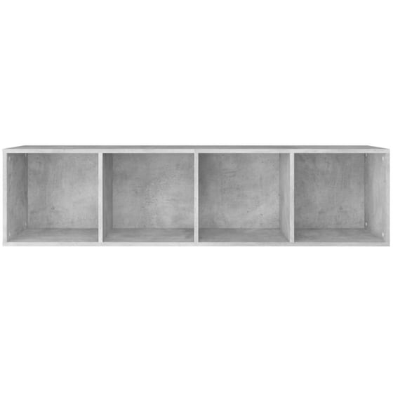 Βιβλιοθήκη VidaXL από Μοριοσανίδα  36x30x143 cm - Γκρι image 8