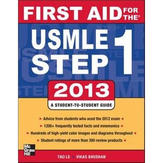 First Aid for the USMLE Step 1 2013 image 0