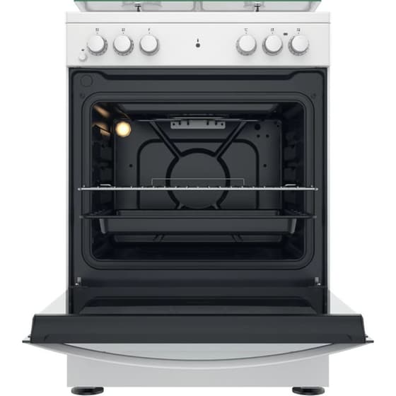 INDESIT IS67M4KHW/E 73Lt Λευκό Μεικτή Κουζίνα Αερίου image 1