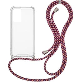 Θήκη Xiaomi Redmi Note 12 Pro 4G - Sonique Armor Clear Με Κορδόνι  - Μπορντό