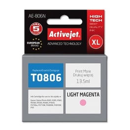 Συμβατό Epson T0806 Ματζέντα Μελάνι Εκτυπωτή Ae-806n