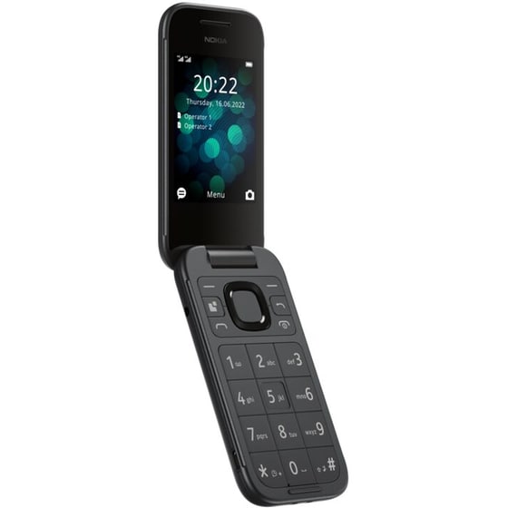 Nokia 2660 Flip 4G Dual Sim - Μαύρο image 1