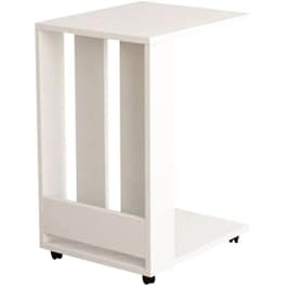 Βοηθητικό Τροχήλατο Τραπεζάκι Shally Dogan από Mdf 02815277 37.5x45x60 cm - Λευκό