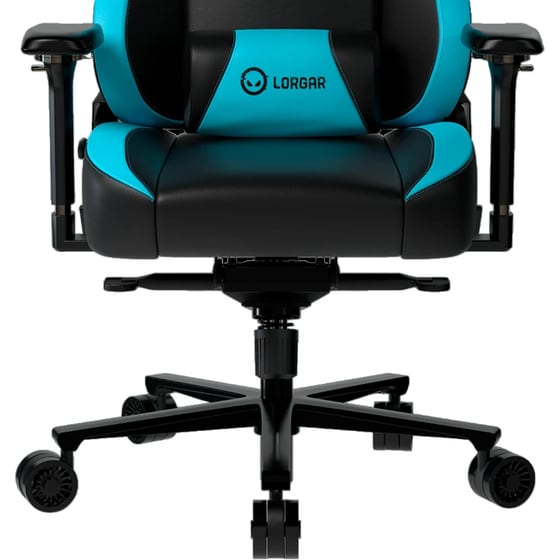 Gaming Καρέκλα Lorgar Base 311 από Συνθετικό Δέρμα - Μαύρη/Μπλε image 5