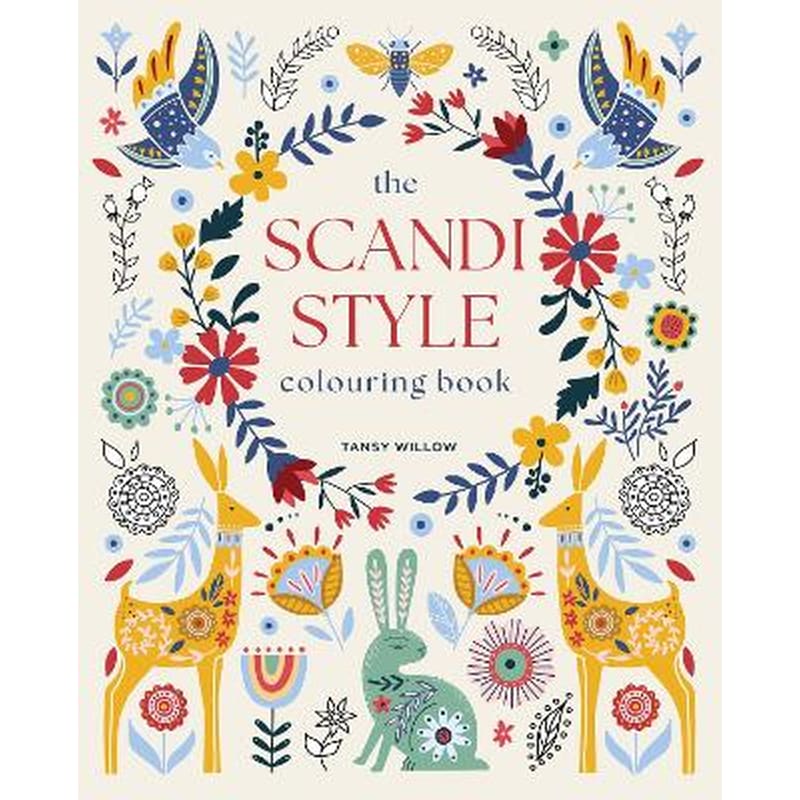 The Scandi Style Colouring Book