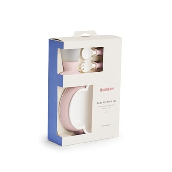 Babybjorn Βρεφικό Σετ Φαγητού Powder Pink 078164 image 1