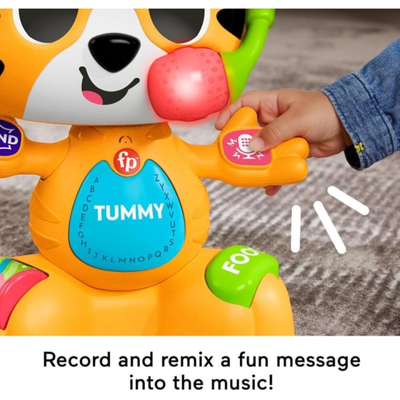 Παιχνιδολαμπάδα Fisher Price Μαθαίνει Και Αναπτύσσει: Link Squad - Τίγρης, Ο Τραγουδιστούλης (HYL08) image 2
