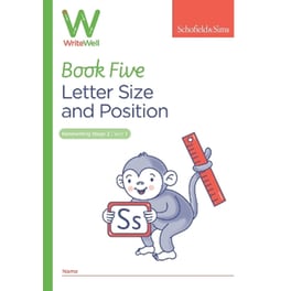 WriteWell 5: Letter Size and Position, Year 1, Ages 5-6