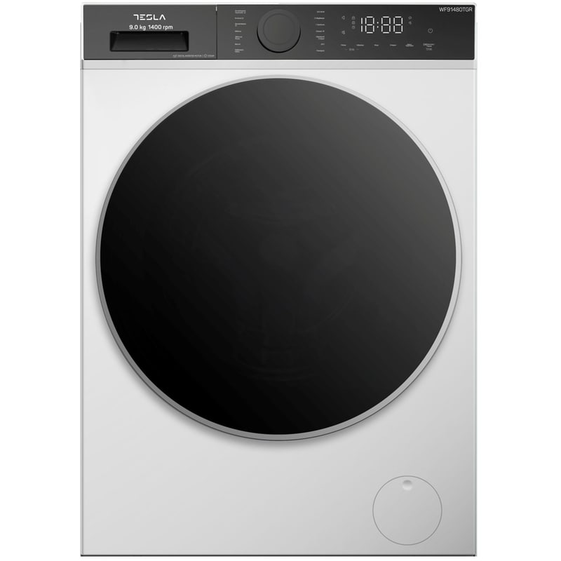 TESLA WF91480TGR 9 kg 1.400 Στροφές Λευκό Πλυντήριο Ρούχων