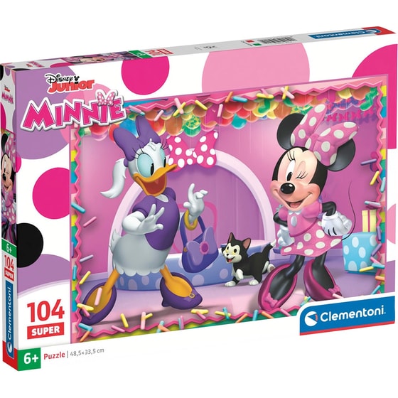 Παιδικό Παζλ Clementoni Super Color Disney Minnie (104 Κομμάτια) image 0