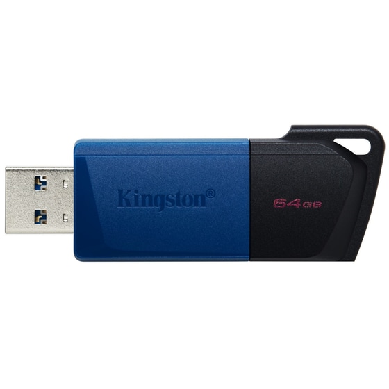 Kingston DataTraveler Exodia M 64GB USB 3.2 Stick - Μαύρο/Μπλε image 2
