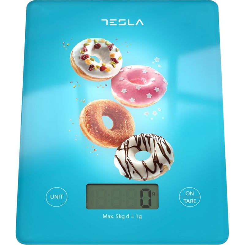 TESLA KS100BL 1gr/5kg Ψηφιακή Ζυγαριά Κουζίνας