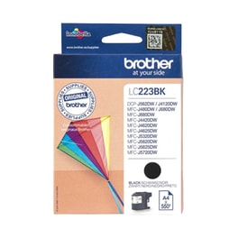 LC-223BK Μαύρο Μελάνι Brother Εκτυπωτή
