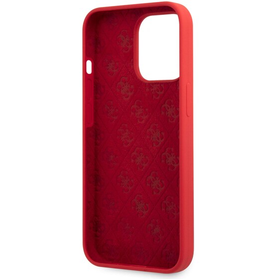 Θήκη Apple iPhone 13 Pro - Guess Vintage Script Gold Logo Collection - Κόκκινο image 6