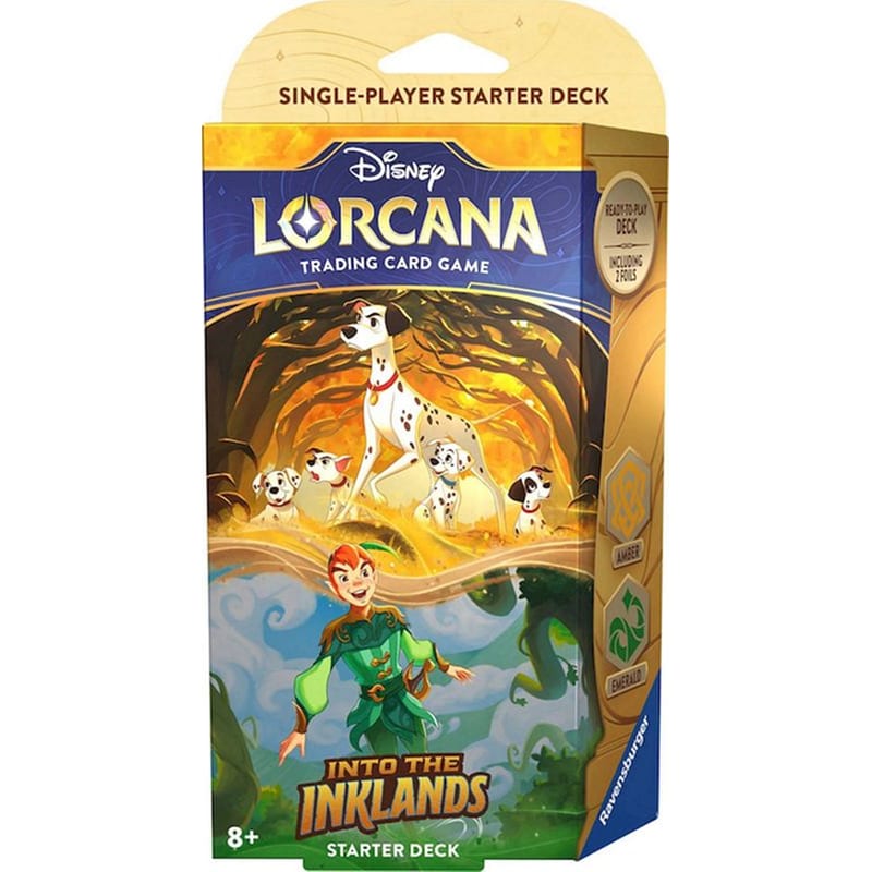 Lorcana Tcg - Into The Inklands: Starter Deck (Amber And Emerald)
