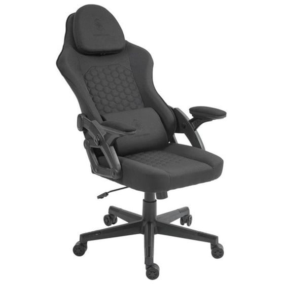 Gaming Καρέκλα Deltaco Gaming DC130 Υφασμάτινη Μαύρη image 5