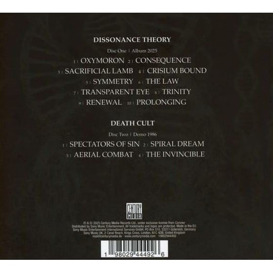 Dissonance Theory (2CD Mediabook) image 1