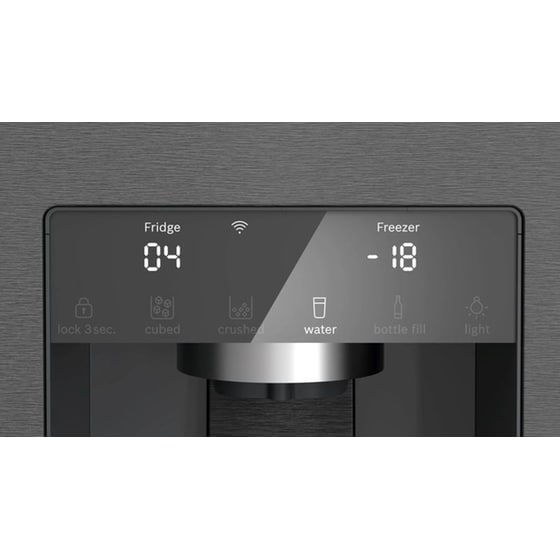 BOSCH KFI96AXEA Total No Frost 574 Lt Brushed Black Steel Ψυγείο Ντουλάπα image 8