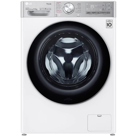 Πλυντήριο - Στεγνωτήριο Ρούχων LG F4DV909H2EA 9kg/6kg AI DD™, Ατμού, TurboWash™ 1400 Στροφές με WiFi Λευκό image 0