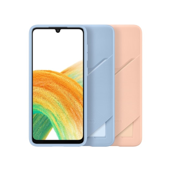 Θήκη Samsung Galaxy A33 - Samsung Card Slot Cover - Awesome Peach image 5