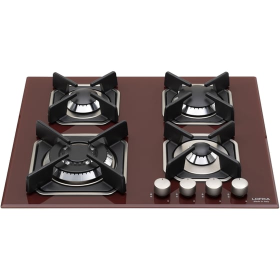 LOFRA HGR6G0/GC00(GPL) 62 cm Wine Red Εστία Υγραερίου Αυτόνομη image 0