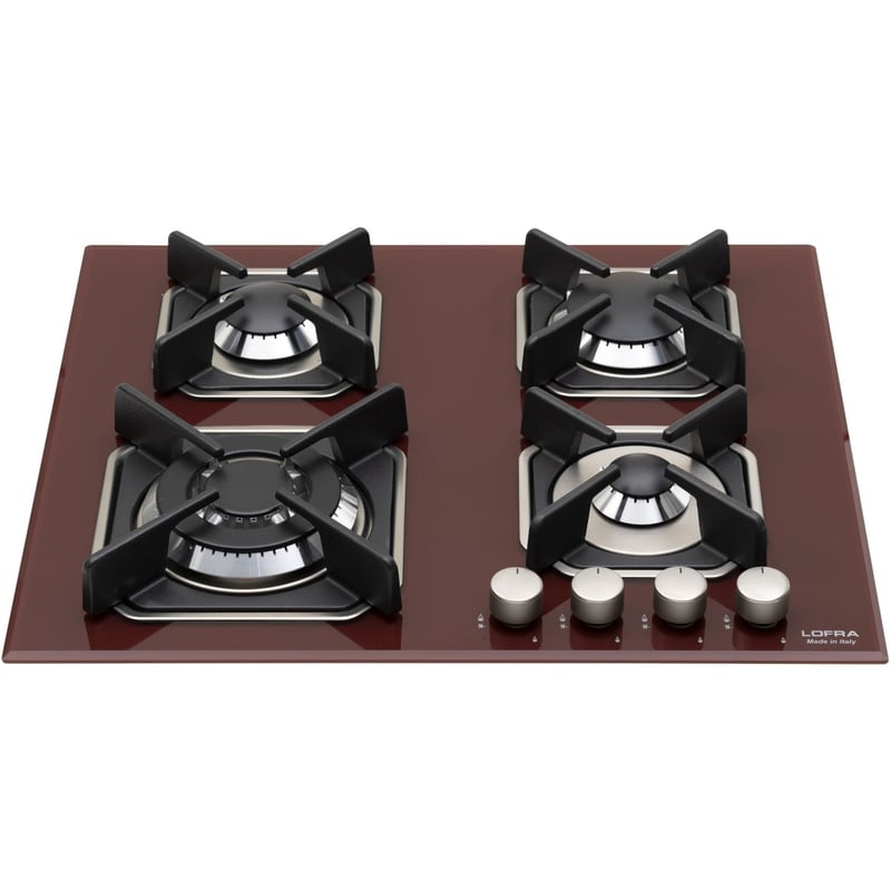LOFRA HGR6G0/GC00(GPL) 62 cm Wine Red Εστία Υγραερίου Αυτόνομη