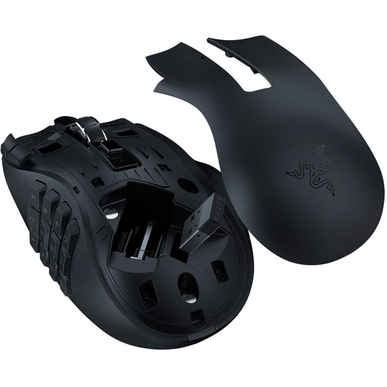 Razer Naga V2 Hypespeed ΜΜΟ Gaming Ασύρματο Ποντίκι - Μαύρο image 3