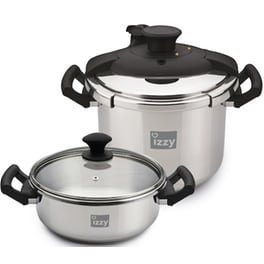 Σετ Χύτρες Ταχύτητας IZZY Multi 2 τμχ Inox