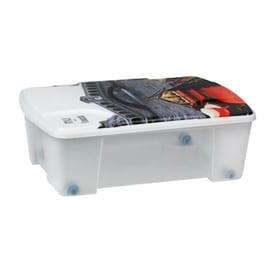 Κουτί Αποθήκευσης Artplast Ιταλίας από Πλαστικό 35 lt 56x39x18 cm - Διάφανο/Decor Venezia