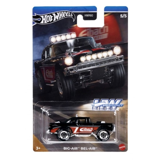 Hot Wheels Αυτοκινητάκια Speed Graphics (5 Σχέδια) image 3