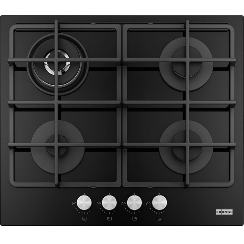 FRANKE FHSM 604 3G DC BK C 59 cm Μαύρο Εστία Αερίου Αυτόνομη