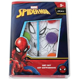 Σετ Ζωγραφικής Gim Spiderman World of Webs