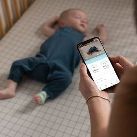 Baby Monitor Owlet Smart Sock 3 Original - Mint image 1