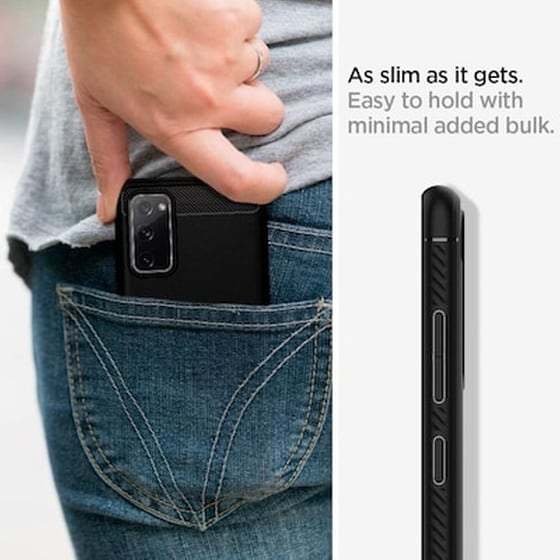 Θήκη Samsung Galaxy S20 Fe - Spigen Rugged Armor - Matte Black image 2