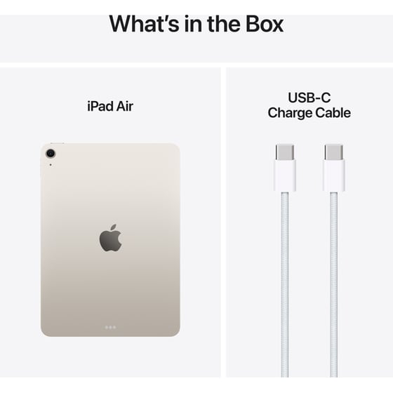 Apple iPad Air 11" 2025 (7th Gen) 128GB Wi-Fi - Starlight image 8