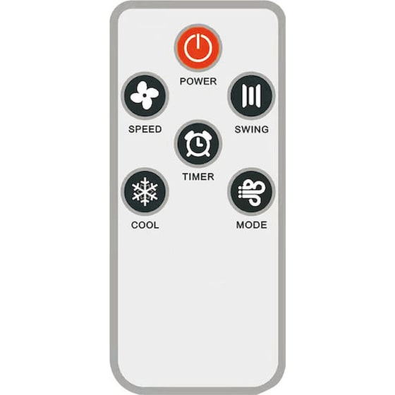 BORMANN BFN5615 Air Cooler 65w Δοχειο 6lt,led Οθονη Και Τηλεχειριστηριο 65W Λευκό image 5