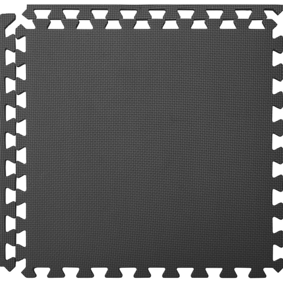 Δάπεδο Γυμναστικής VidaXL από EVA Foam Σετ 6 Τμχ 60x60 cm - Μαύρο image 4