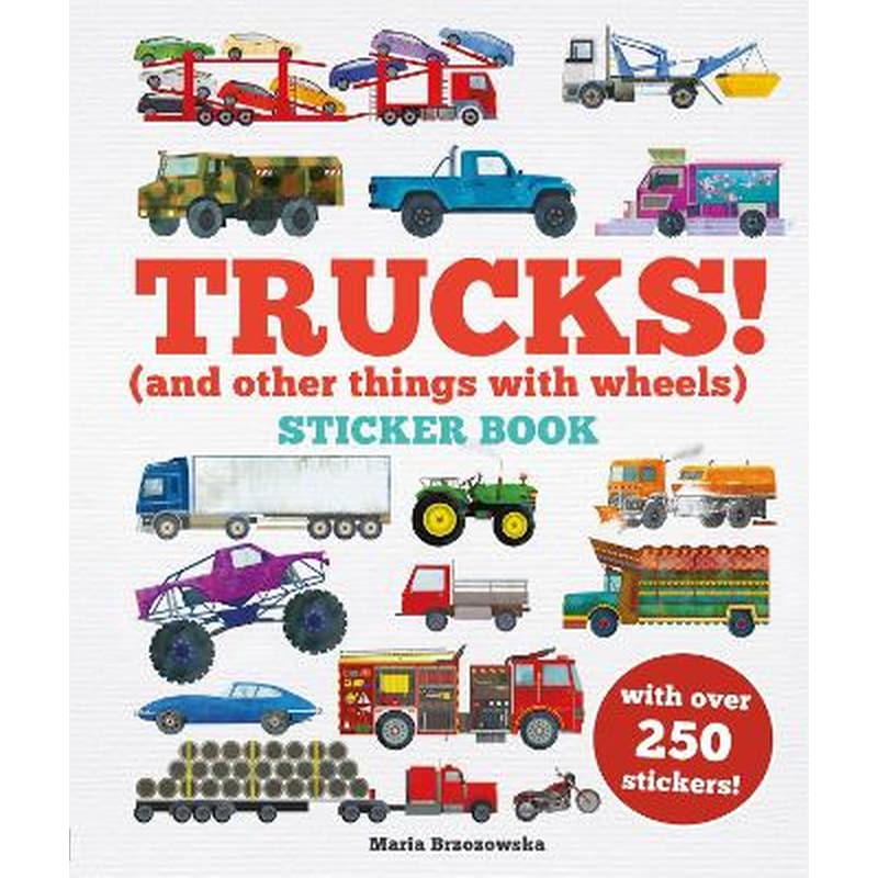 Trucks! Sticker Book