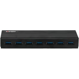 Lindy 43228 USB Hub 7-Port USB 3.0 συμβατό με USB-A
