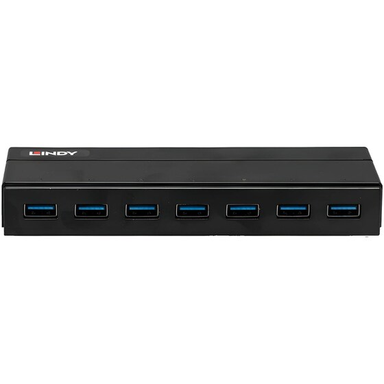 Lindy 43228 USB Hub 7-Port USB 3.0 συμβατό με USB-A image 0