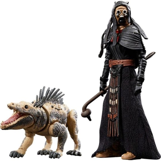 Φιγούρα Δράσης Hasbro Star Wars: The Book Of Boba Fett Vintage Collection - Tusken Warrior And Massiff (10cm) image 1