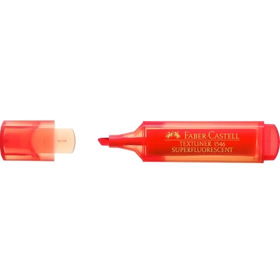 Μαρκαδόρος Υπογράμμισης Faber Castell Fluo Πορτοκαλί 2.0 mm image 0