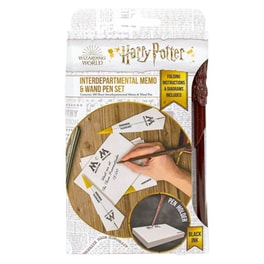 Σετ Σημειωματάριο Blue Sky Studios Harry Potter Interdepartmental Memo & Wand Pen Hogwarts Shield (1 Τεμάχιο)