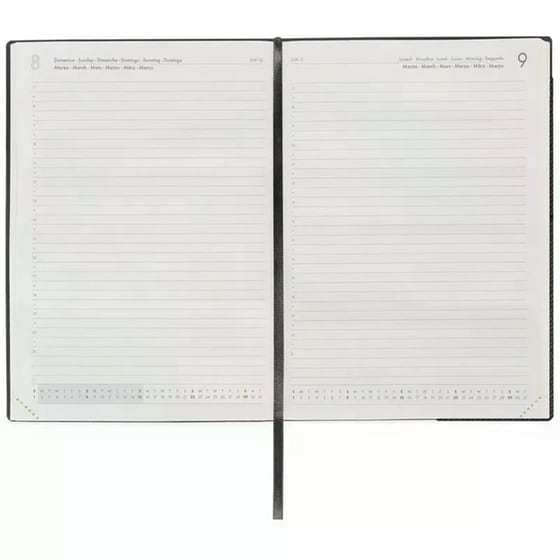 Ημερολόγιo Ημερήσιο Legami 2026 12Μ Large Deep Graphite image 3