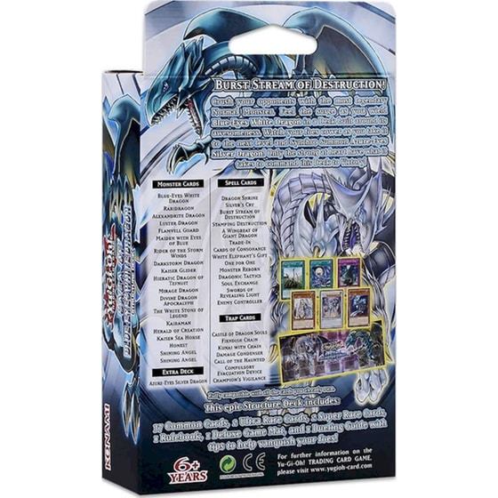 Yu-gi-oh! Tcg Structure Deck: Saga Of Blue-eyes White Dragon Card Game (Konami) image 1