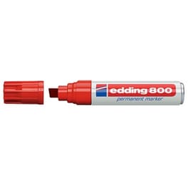 Μαρκαδόρος Ανεξίτηλος Edding 800 Κόκκινο 4.0-12.0 mm